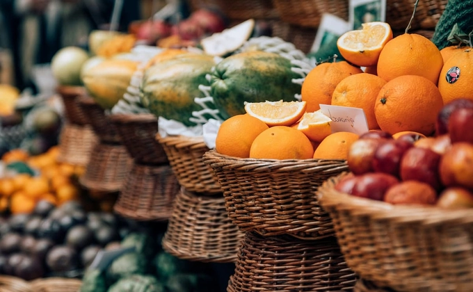 beautiful fruit assortment