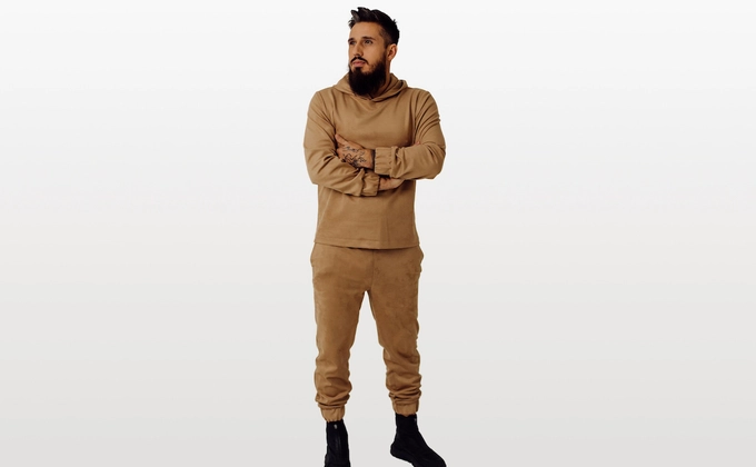 man standing confidently