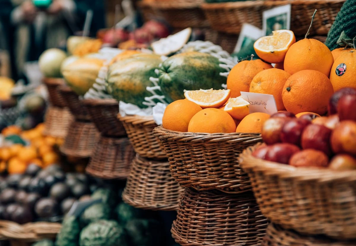 beautiful fruit assortment