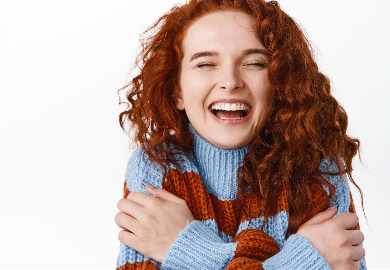 woman happy and smiling